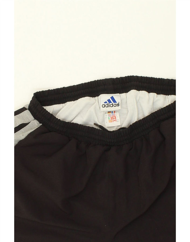 ADIDAS Mens Sport Shorts Large Black Polyester