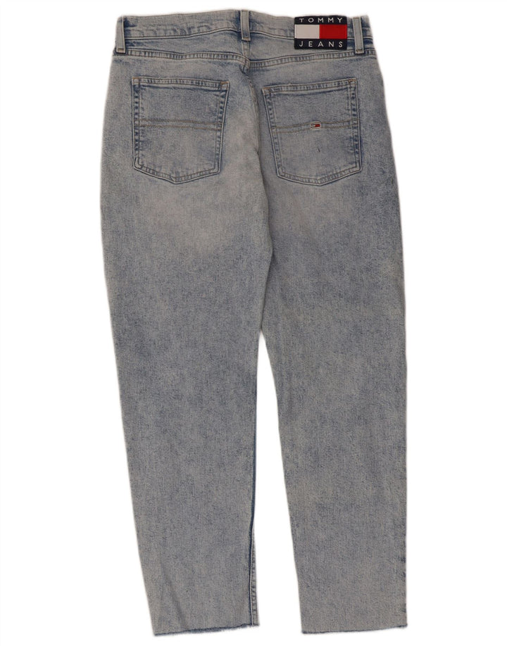 TOMMY HILFIGER Womens Straight Jeans W28 L26 Blue Cotton