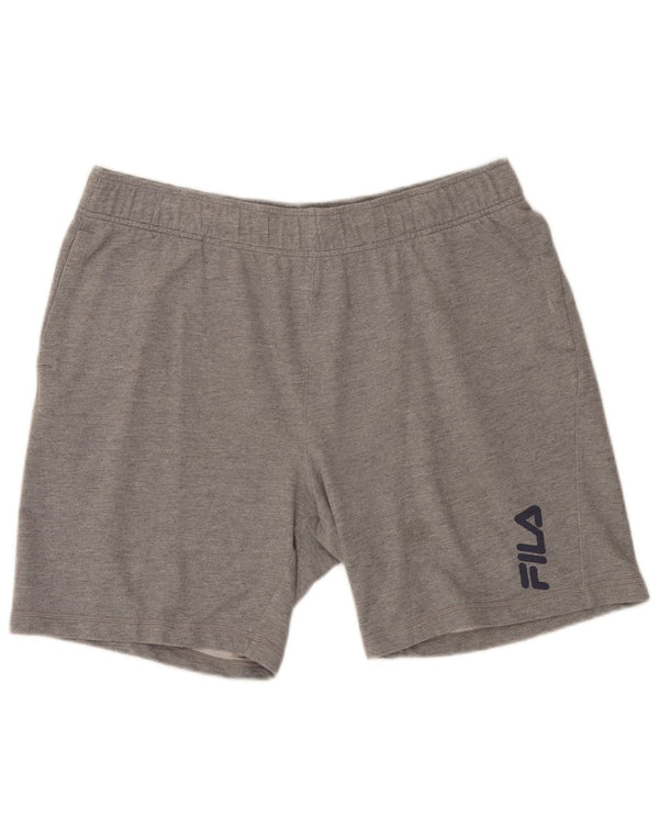 Fila Mens Sport Shorts XL Grey Flecked