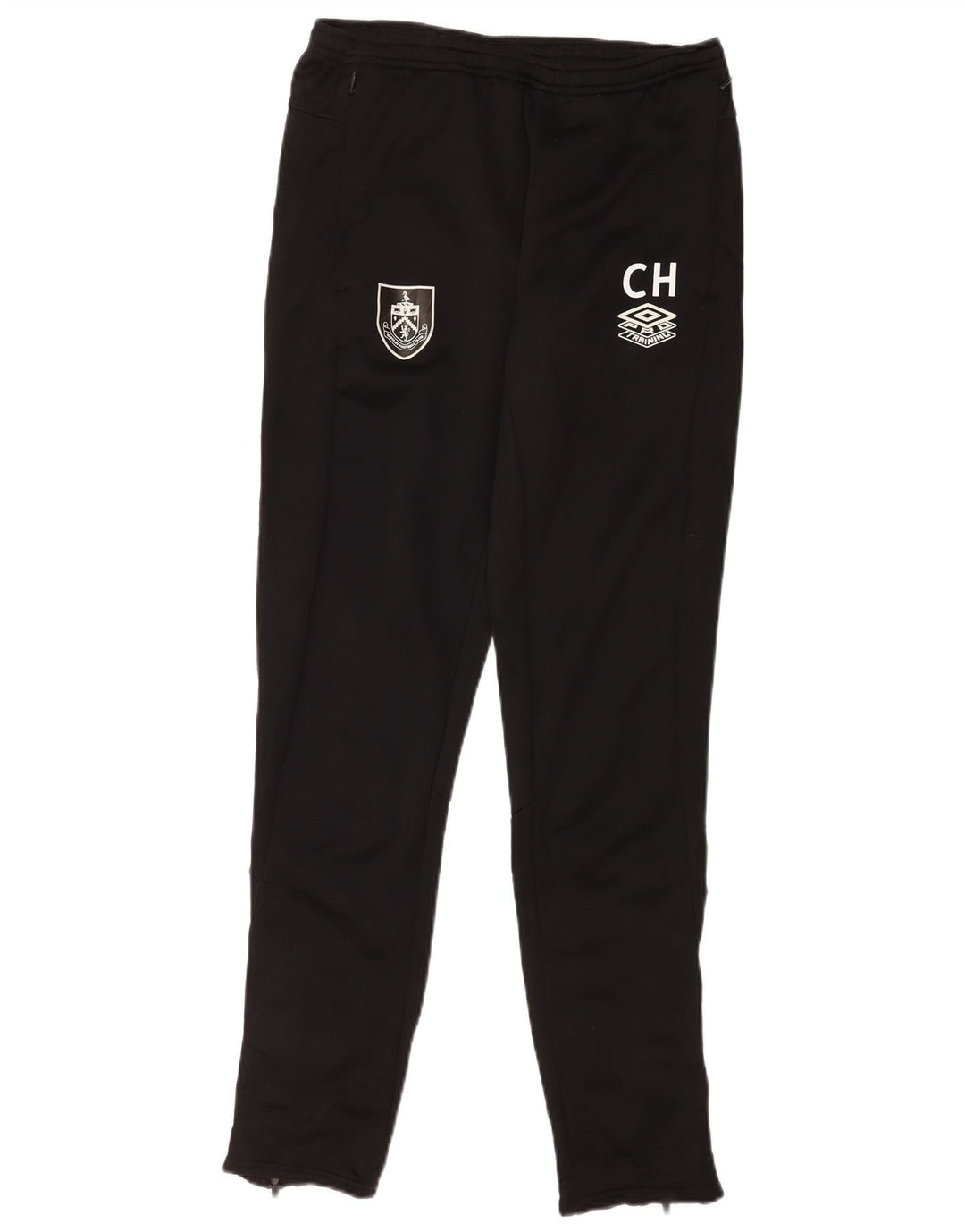 Umbro Mens Burnley F.C. Graphic Tracksuit Trousers Medium Black Polyester