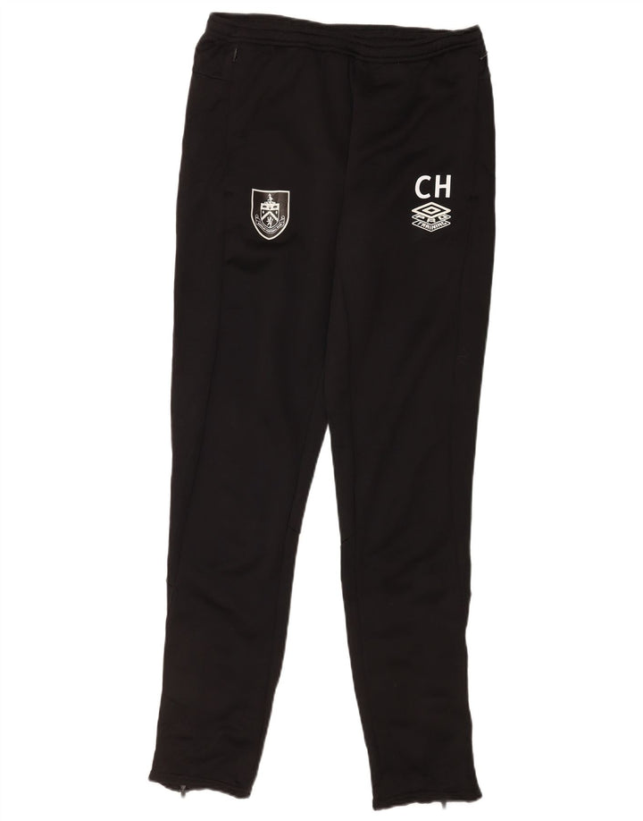 Umbro Mens Burnley F.C. Graphic Tracksuit Trousers Medium Black Polyester