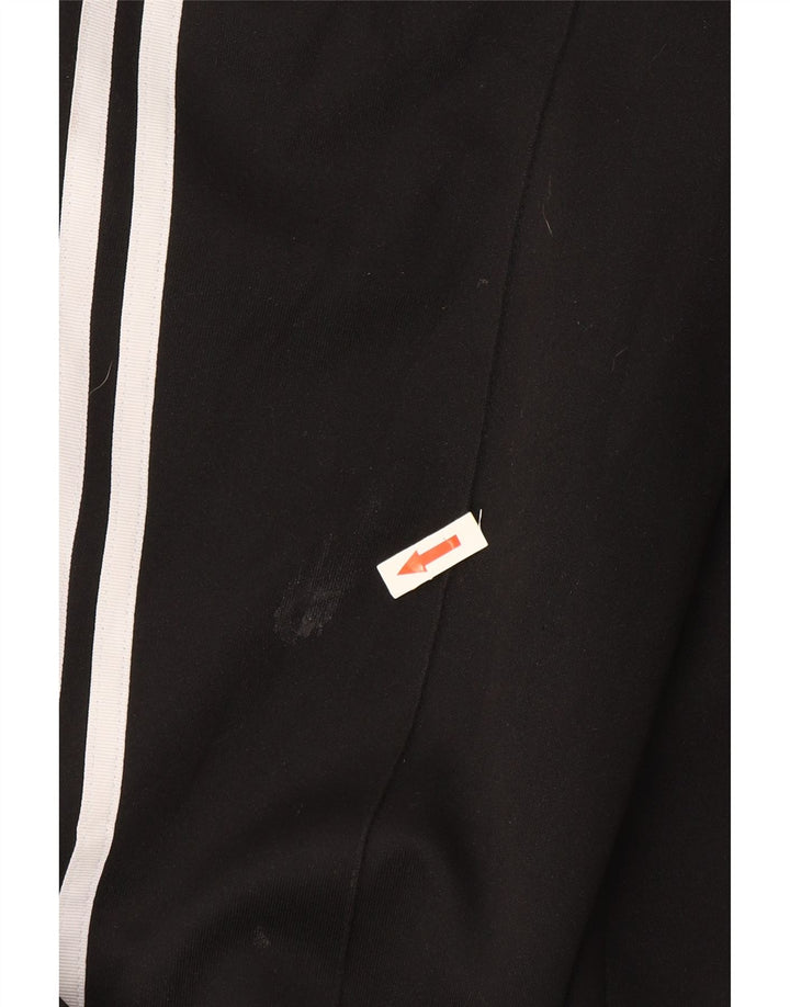 Adidas Womens Tracksuit Trousers UK 12 Medium  Black Polyester