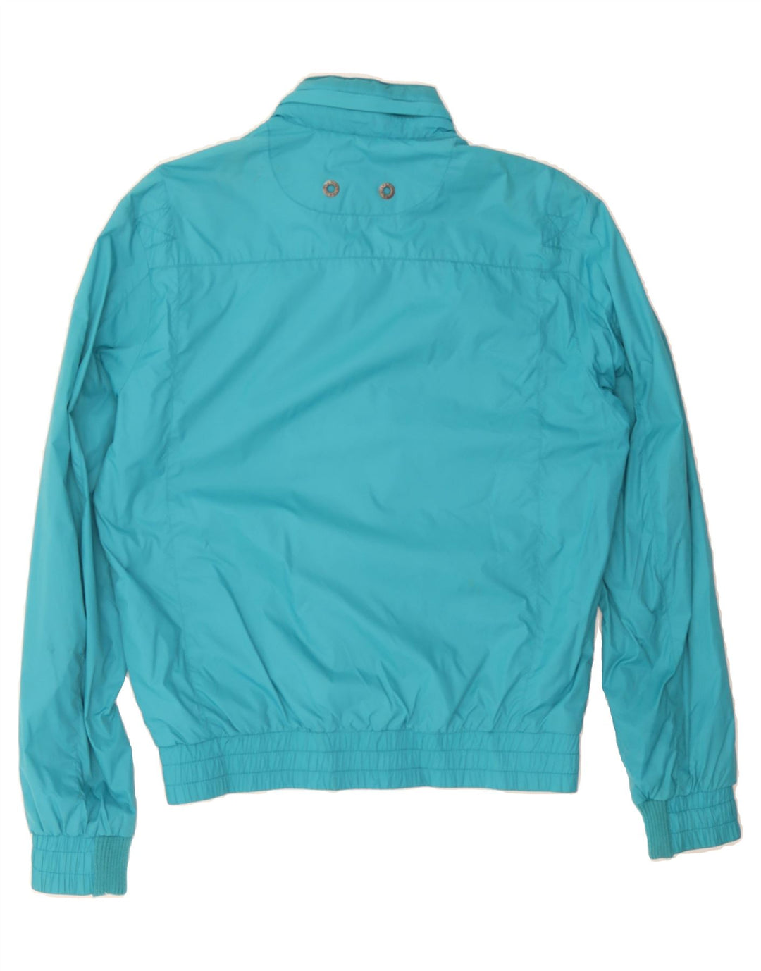 ENERGIE Womens Bomber Jacket UK 14 Medium Blue Polyamide Vintage Energie and Second-Hand Energie from Messina Hembry 