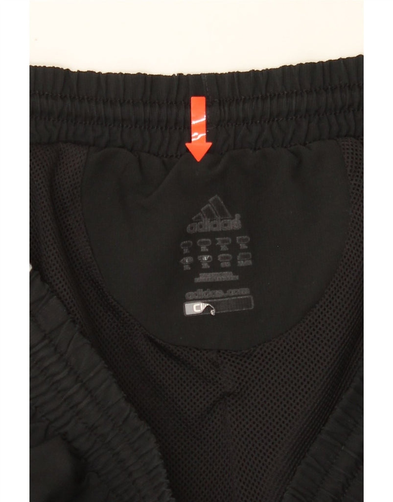 ADIDAS Mens Sport Shorts XL Black Colourblock Vintage Adidas and Second-Hand Adidas from Messina Hembry 