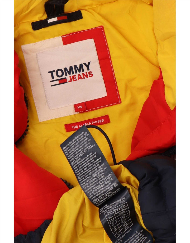 Tommy Hilfiger Mens Graphic Padded Jacket UK 34 XS Multicoloured
