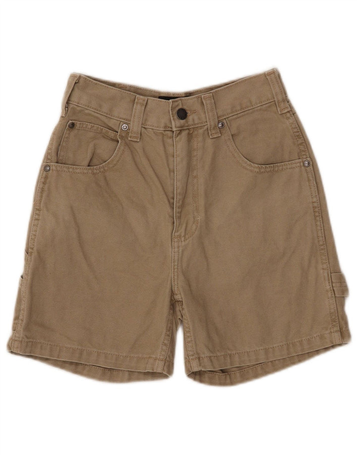 DICKIES Womens Cargo Shorts W25 XS Khaki