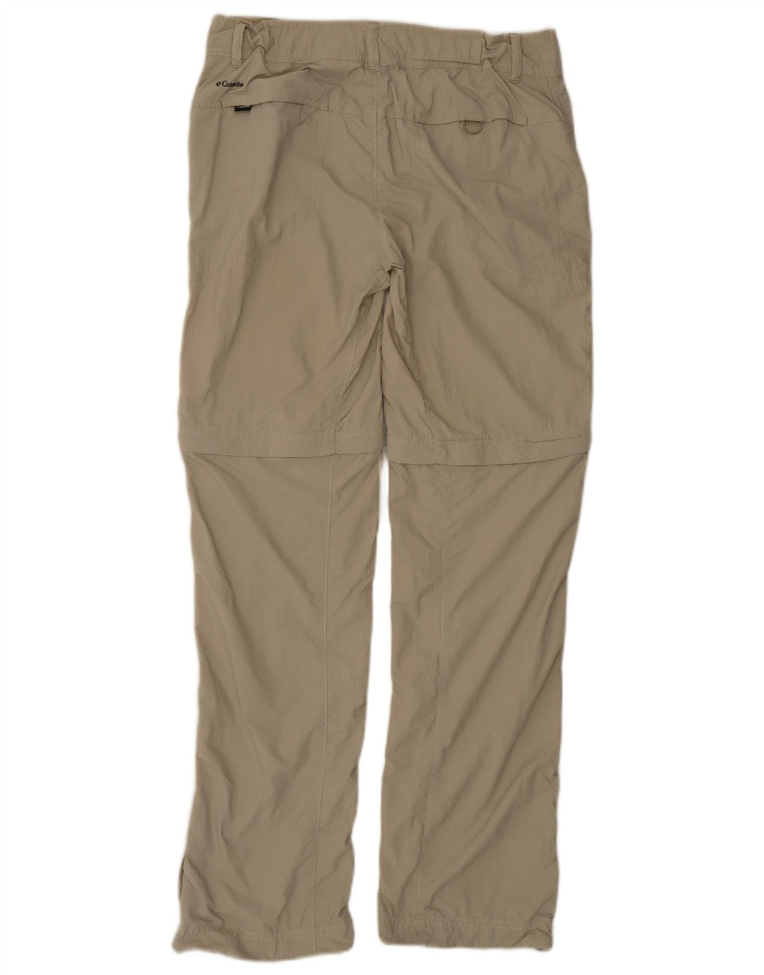 COLUMBIA Womens Regular Cargo Trousers US 8 Medium W30 L31 Beige Nylon