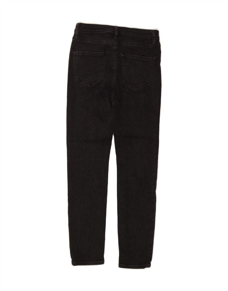 ALL SAINTS Womens Skinny Jeans W25 L25 Black Cotton Vintage All Saints and Second-Hand All Saints from Messina Hembry 