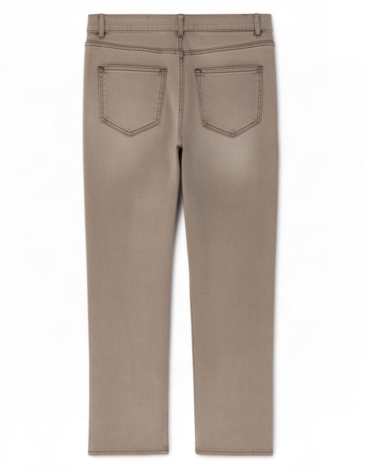Marks & Spencer Womens Regular Cropped Jeans UK 12 Medium W30 L25 Grey