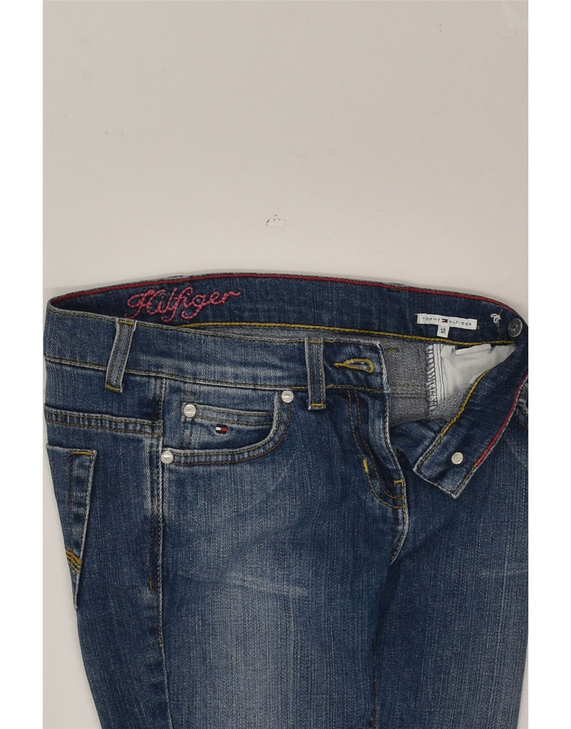 TOMMY HILFIGER Girls Skinny Jeans 11-12 Years W27 L27 Blue | Vintage Tommy Hilfiger | Thrift | Second-Hand Tommy Hilfiger | Used Clothing | Messina Hembry 