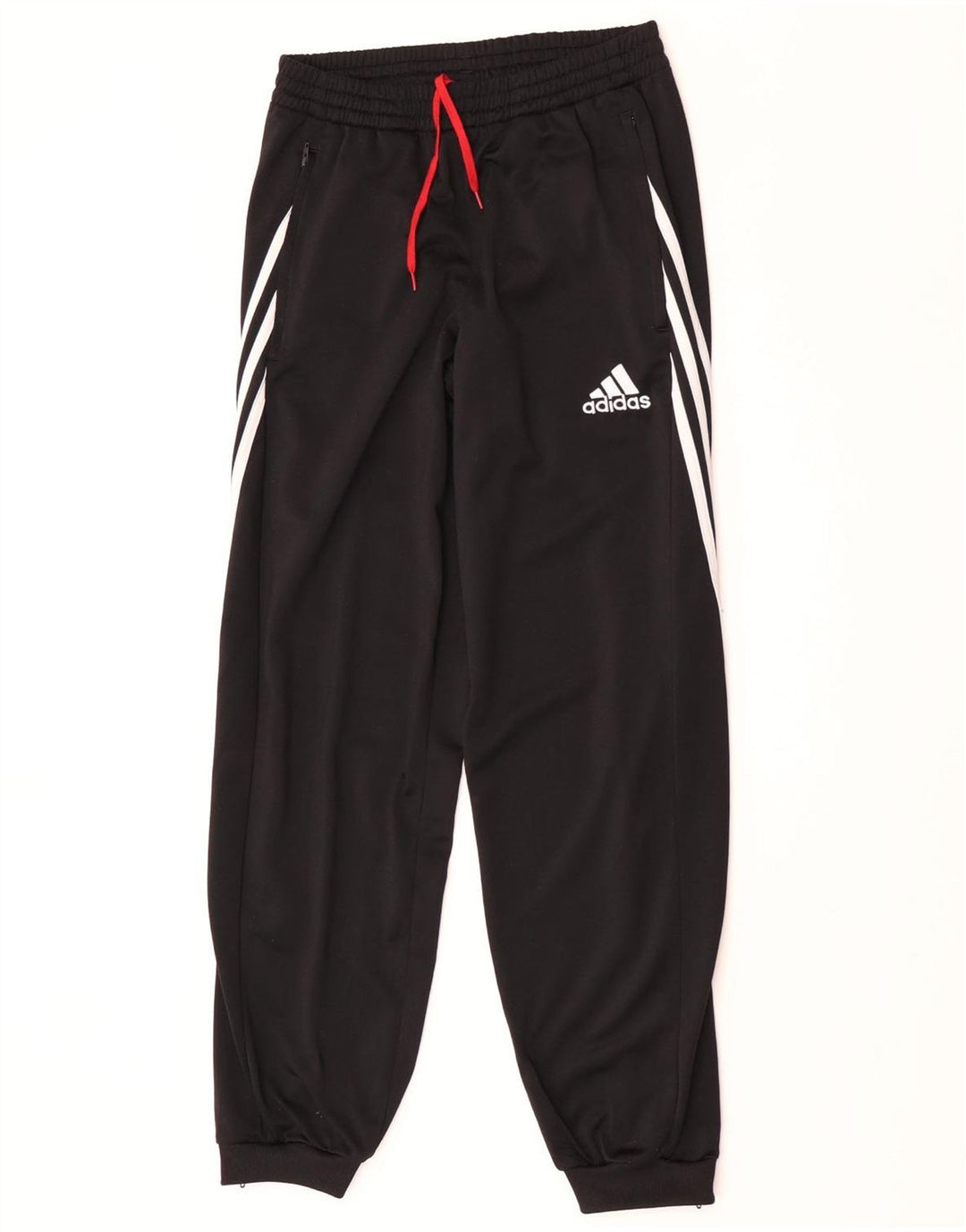 Adidas Mens Tracksuit Trousers Joggers Small  Black Polyester