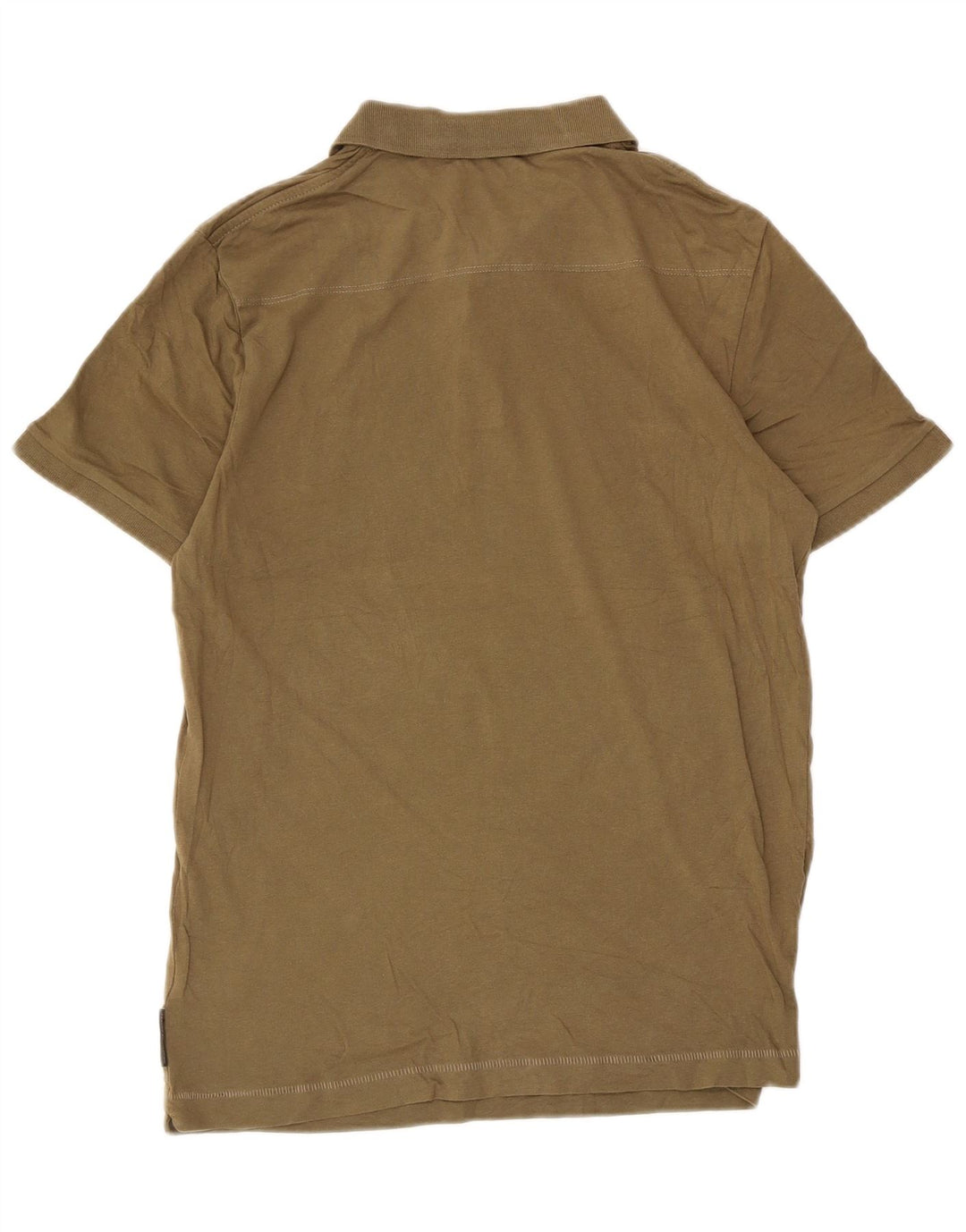French Connection Mens Padded Jacket Small Khaki Cotton