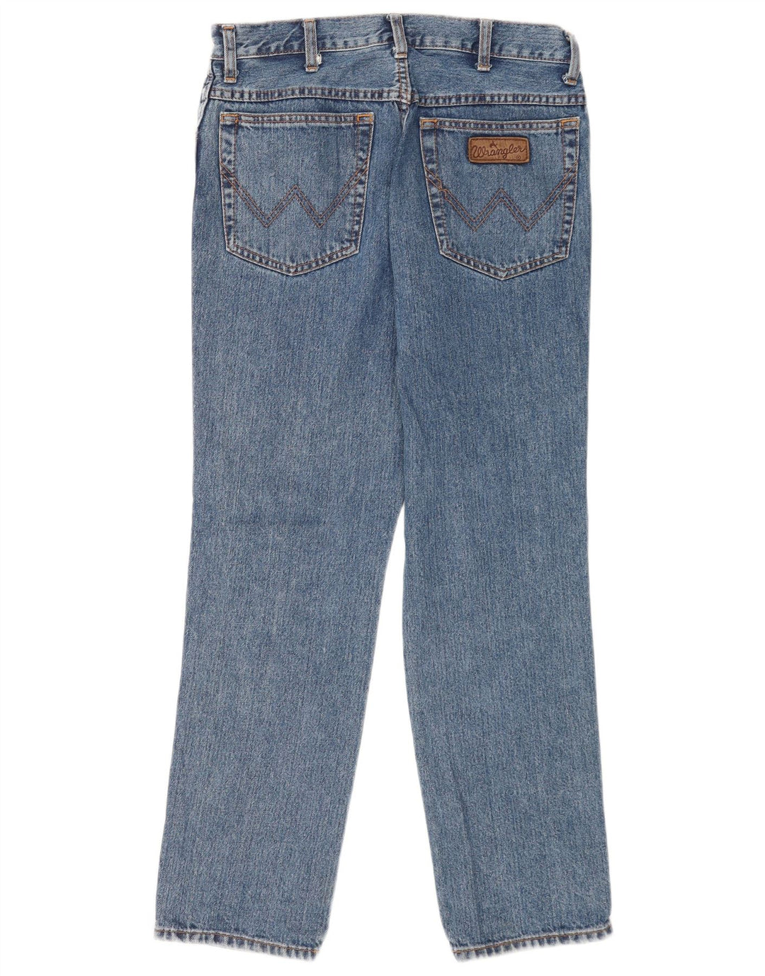 Wrangler Mens Texas Straight Jeans W32 L30 Blue Cotton