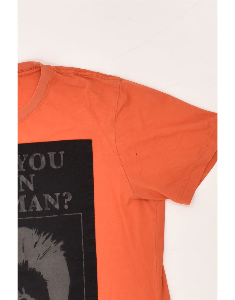 DIESEL Mens Graphic T-Shirt Top Medium Orange | Vintage Diesel | Thrift | Second-Hand Diesel | Used Clothing | Messina Hembry 