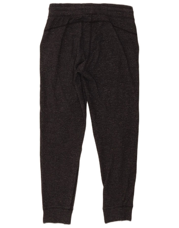 Champion Womens Tracksuit Trousers Joggers UK 10 Small Grey Striped Cotton
