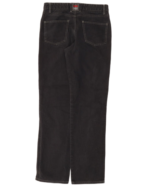 Slam Womens Straight Jeans IT 44 Medium W30 L33 Grey Cotton
