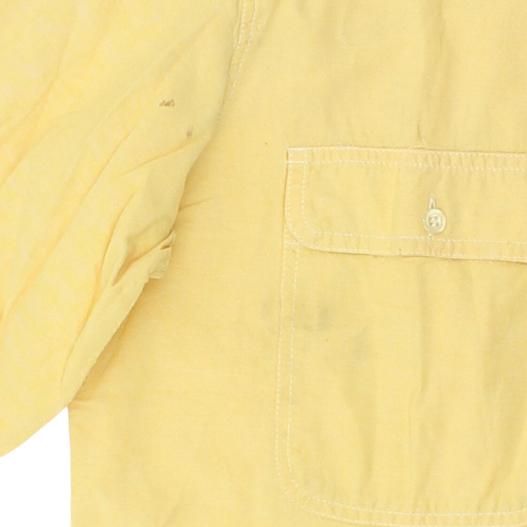 Lee Mens Yellow Western Style Pocket Shirt | Vintage Casual Designer VTG | Vintage Messina Hembry | Thrift | Second-Hand Messina Hembry | Used Clothing | Messina Hembry 