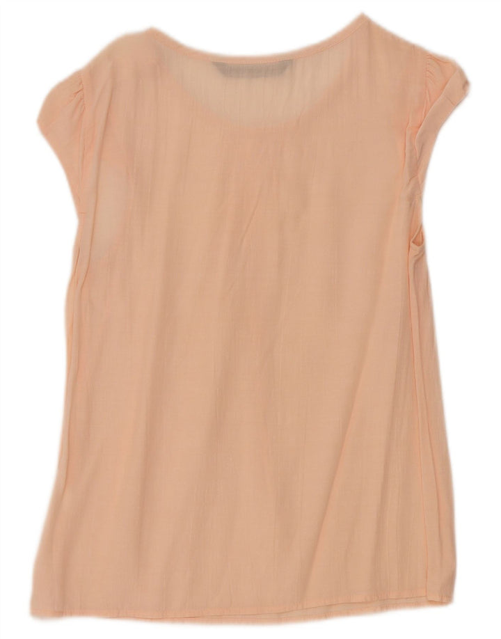 Zara Womens Blouse Top UK 8 Small Pink