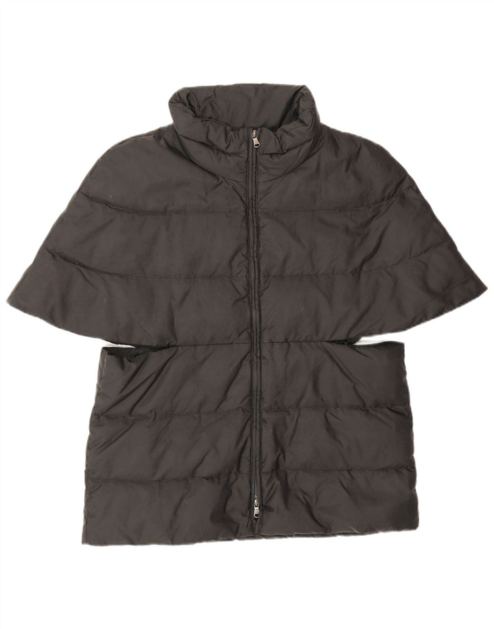 Max & Co. Womens Short Sleeve Padded Jacket UK 12 Medium Black Polyester