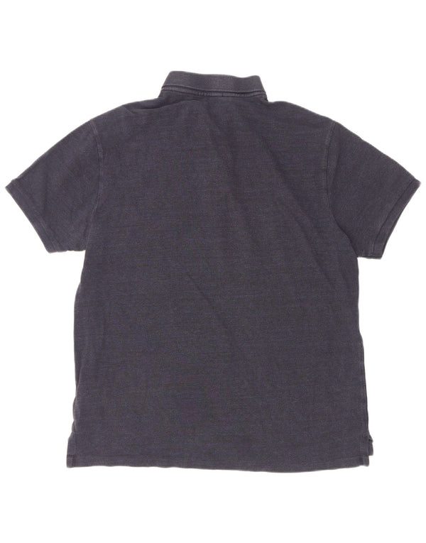 Polo Ralph Lauren Mens Slim Fit Polo Shirt XL Navy Blue Cotton