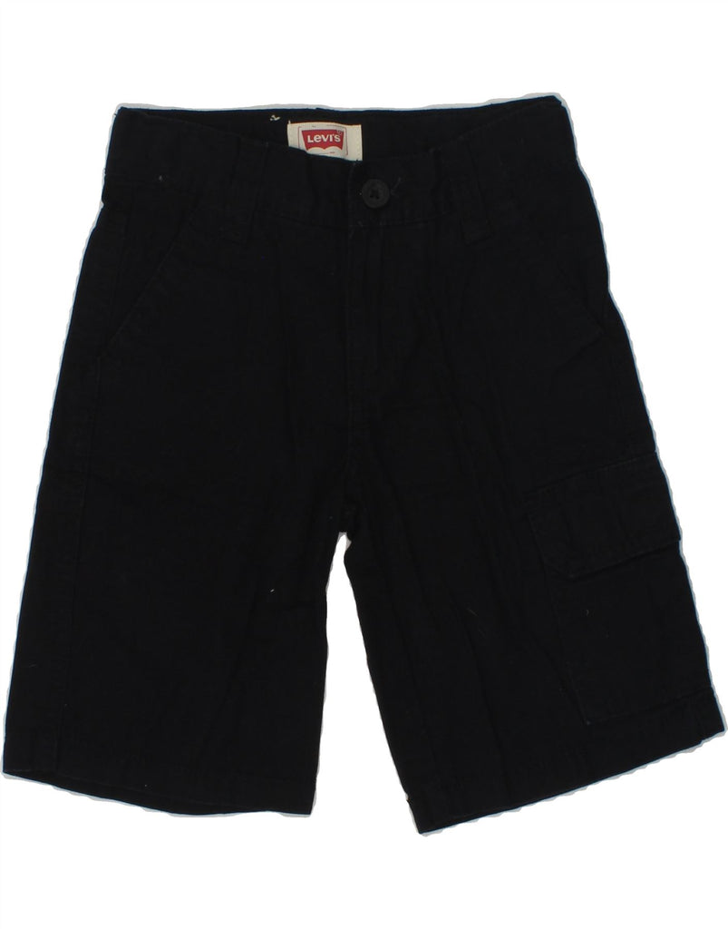 LEVI'S Boys Cargo Shorts 4-5 Years W20  Black Cotton | Vintage Levi's | Thrift | Second-Hand Levi's | Used Clothing | Messina Hembry 