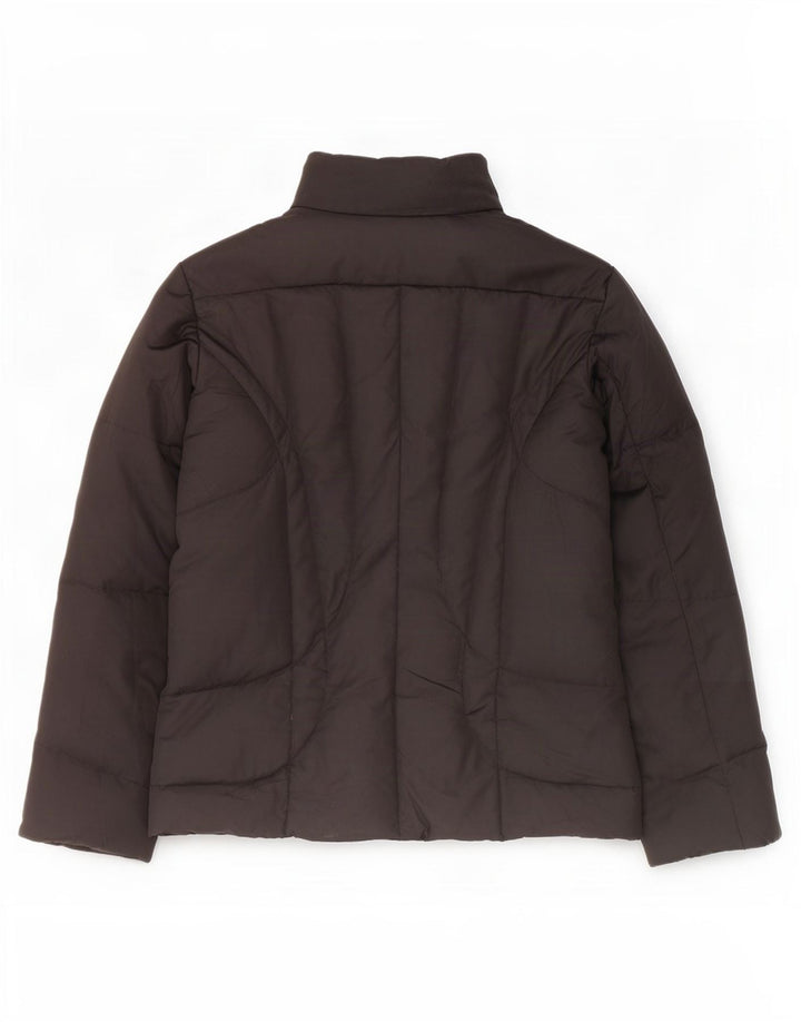 Byblos Womens Oversized Padded Jacket IT 32 2XS Black Polyester