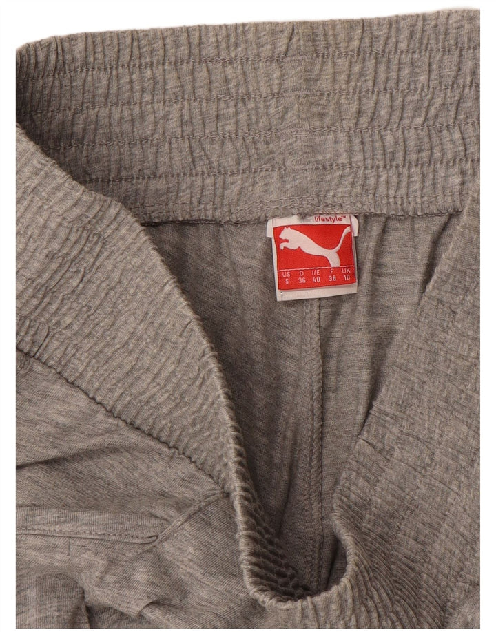 PUMA Womens Tracksuit Trousers Joggers UK 10 Small  Grey