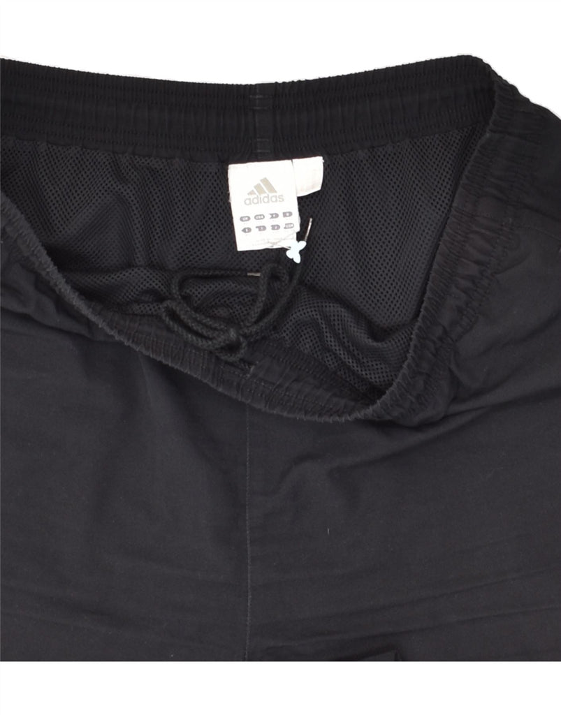 ADIDAS Mens Sport Shorts XL Black Polyester | Vintage Adidas | Thrift | Second-Hand Adidas | Used Clothing | Messina Hembry 