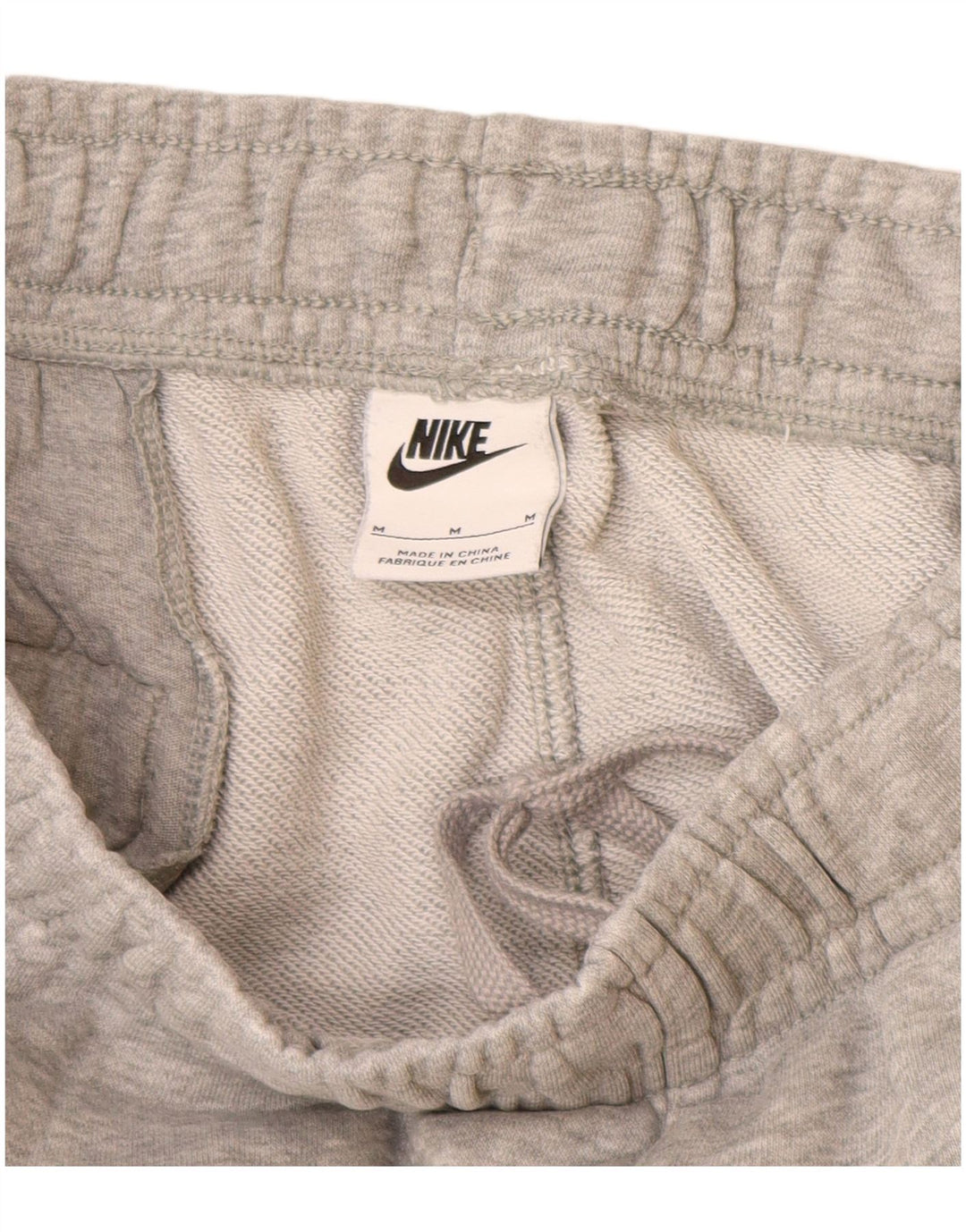 Nike Mens Tracksuit Trousers Joggers Medium Grey Flecked Cotton