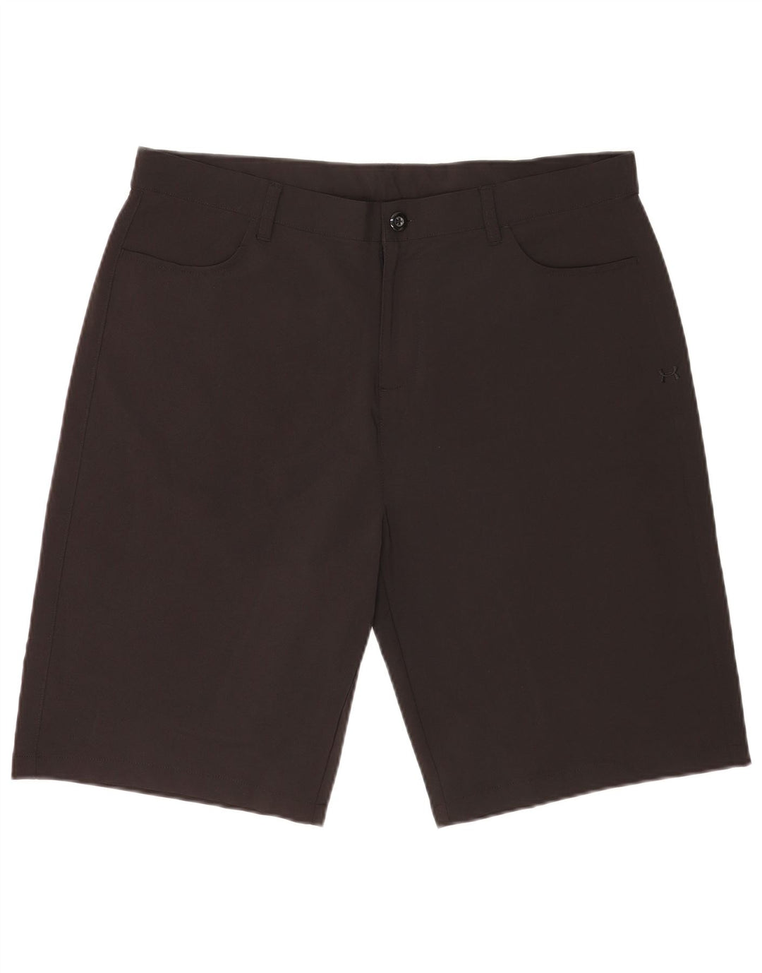 Under Armour Mens Loose Fit Casual Shorts W38 XL Black Polyester