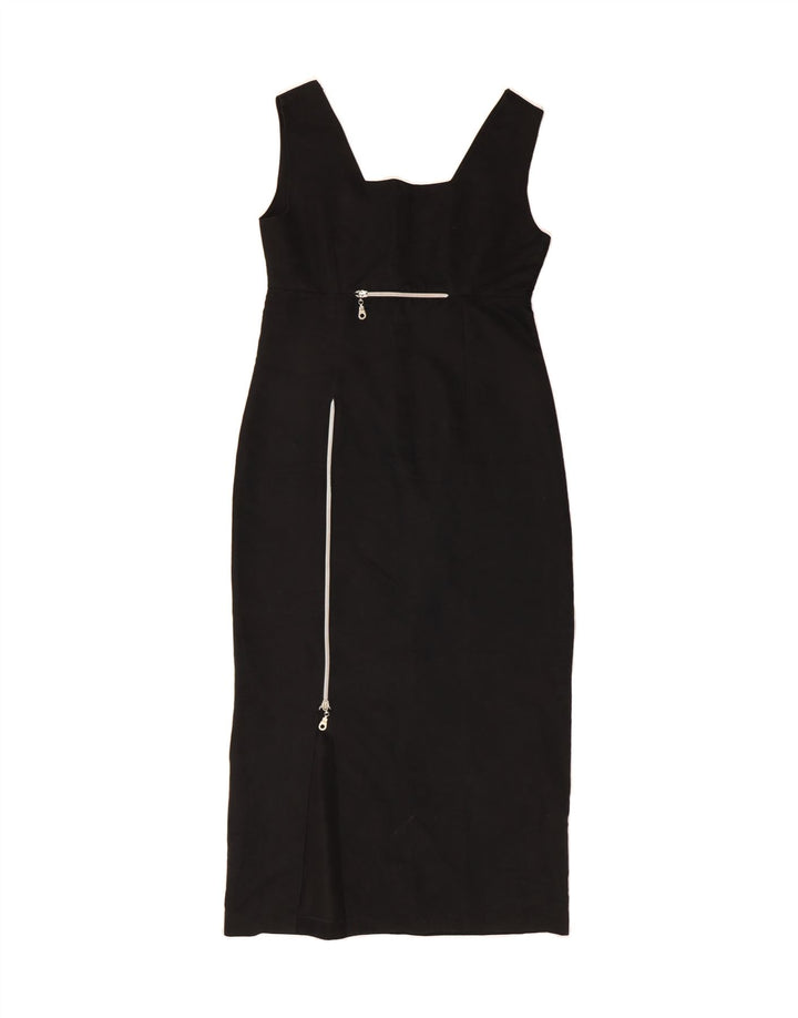 AXARA PARIS Womens Sleeveless Bodycon Dress EU 40 Medium Black Viscose Vintage Axara Paris and Second-Hand Axara Paris from Messina Hembry 