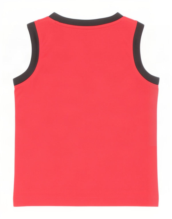 Jordan Boys Graphic Vest Top 2-3 Years Red Polyester