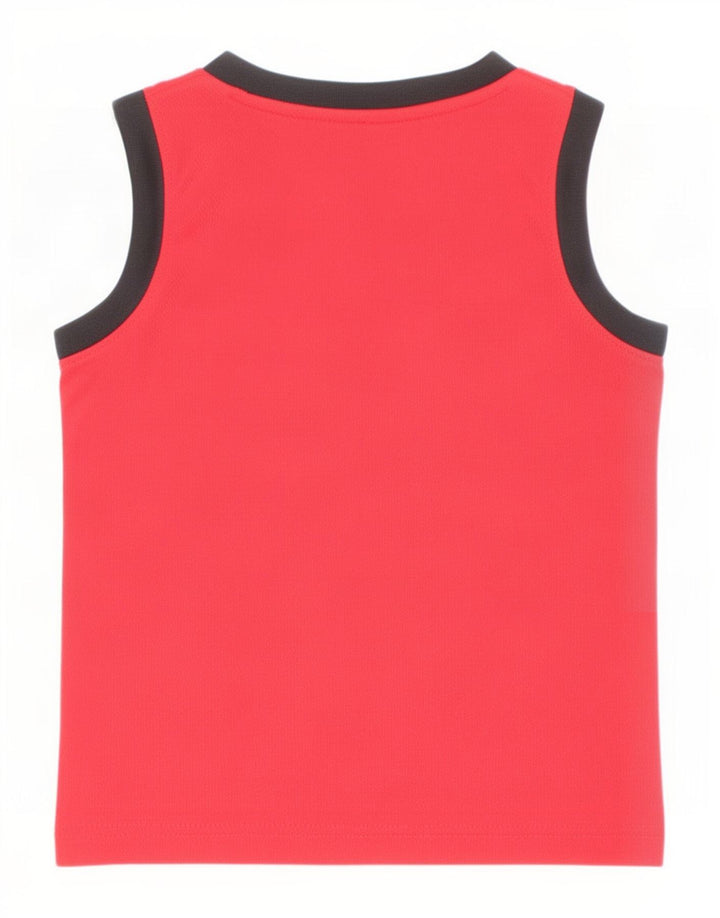 Jordan Boys Graphic Vest Top 2-3 Years Red Polyester