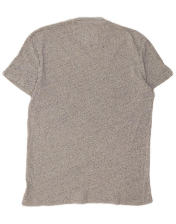 Jack Wills Mens Graphic T-Shirt Top XS Grey Cotton