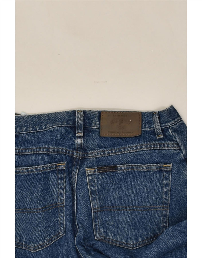 LEE Mens Straight Jeans W32 L34 Blue Cotton | Vintage Lee | Thrift | Second-Hand Lee | Used Clothing | Messina Hembry 