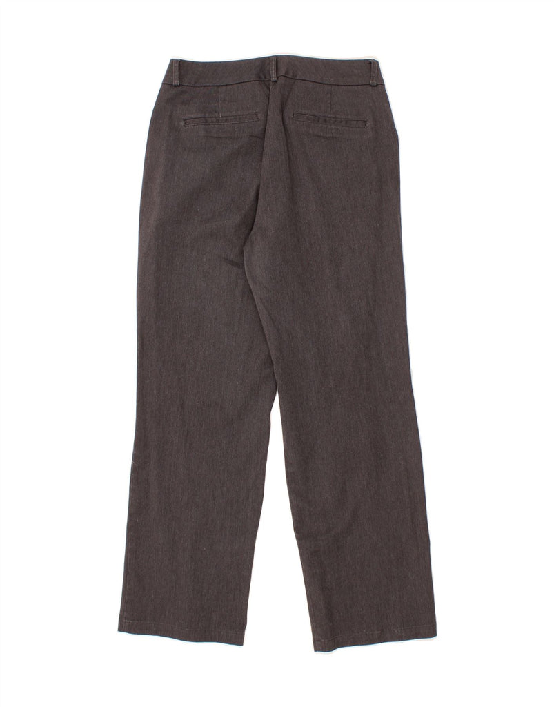 DOCKERS Womens Straight Casual Trousers US 6 Medium W28 L28 Grey Cotton Vintage Dockers and Second-Hand Dockers from Messina Hembry 