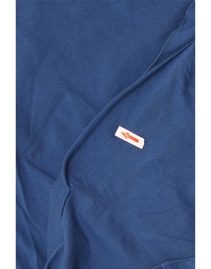 Nike Mens Graphic T-Shirt Top 2XL Blue Cotton