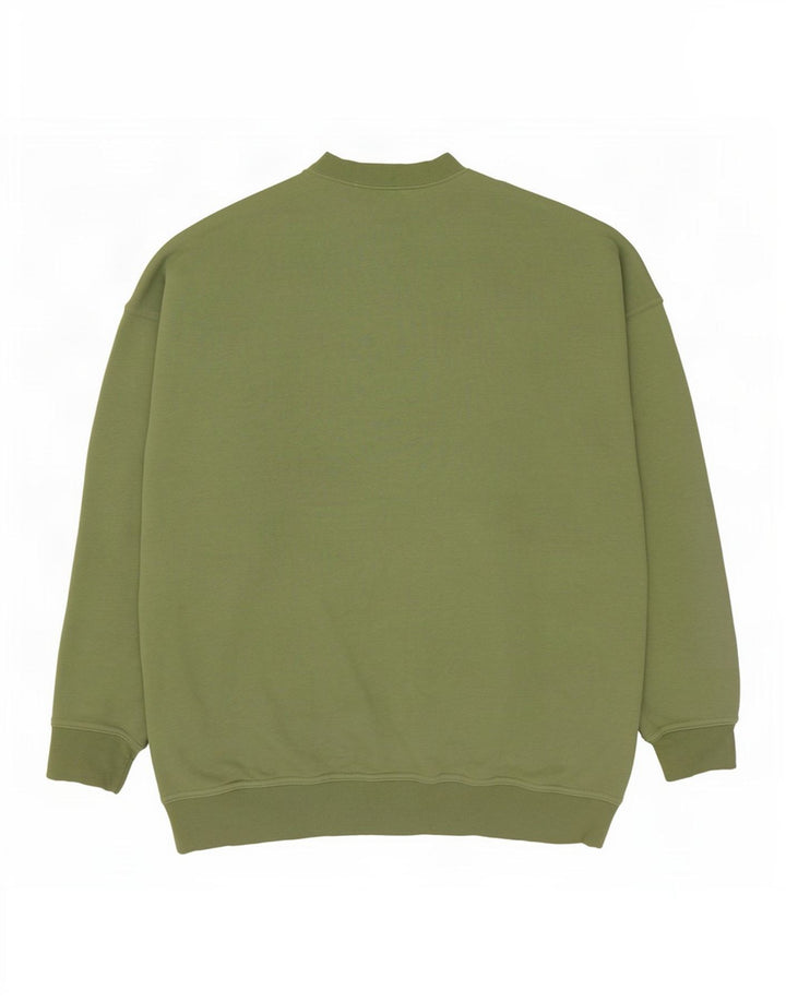 Nike Mens Loose Fit Sweatshirt Jumper Small Green Cotton