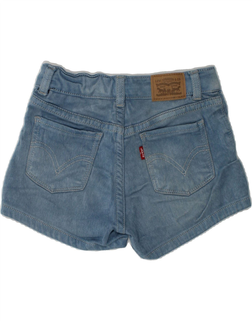 LEVI'S Girls Denim Shorts 5-6 Years W22  Blue Viscose | Vintage Levi's | Thrift | Second-Hand Levi's | Used Clothing | Messina Hembry 