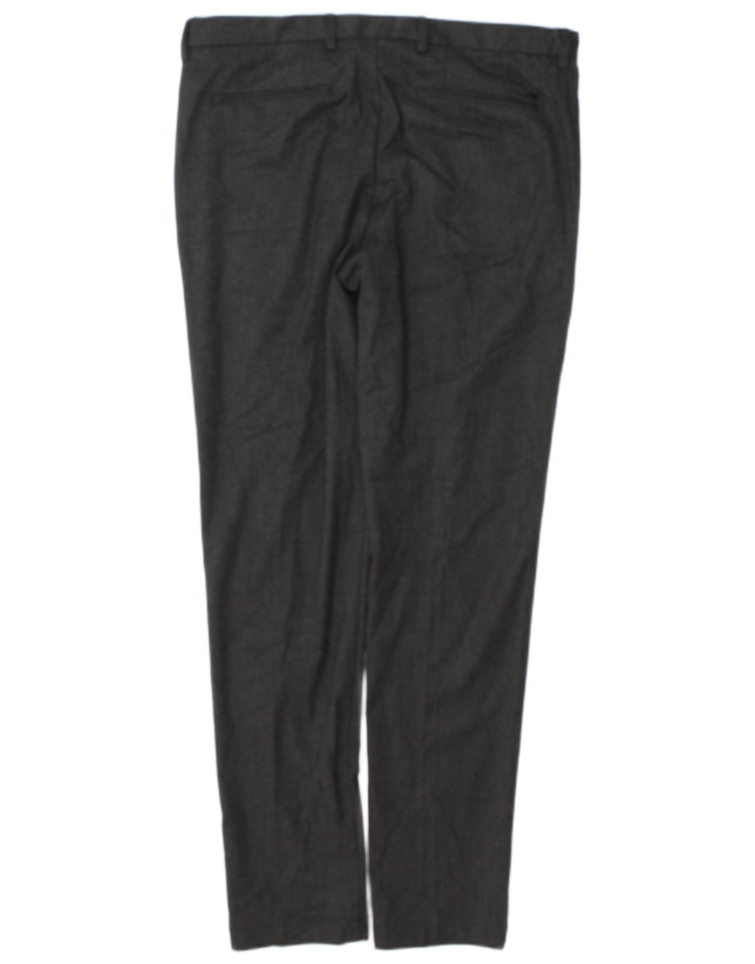 Hugo Boss Mens Slim Chino Trousers EU 50 Large W34 L32 Grey Polyester