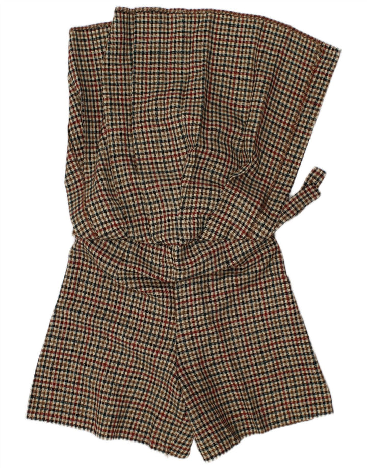 ZARA Girls Skort 9-10 Years  Multicoloured Houndstooth Polyester