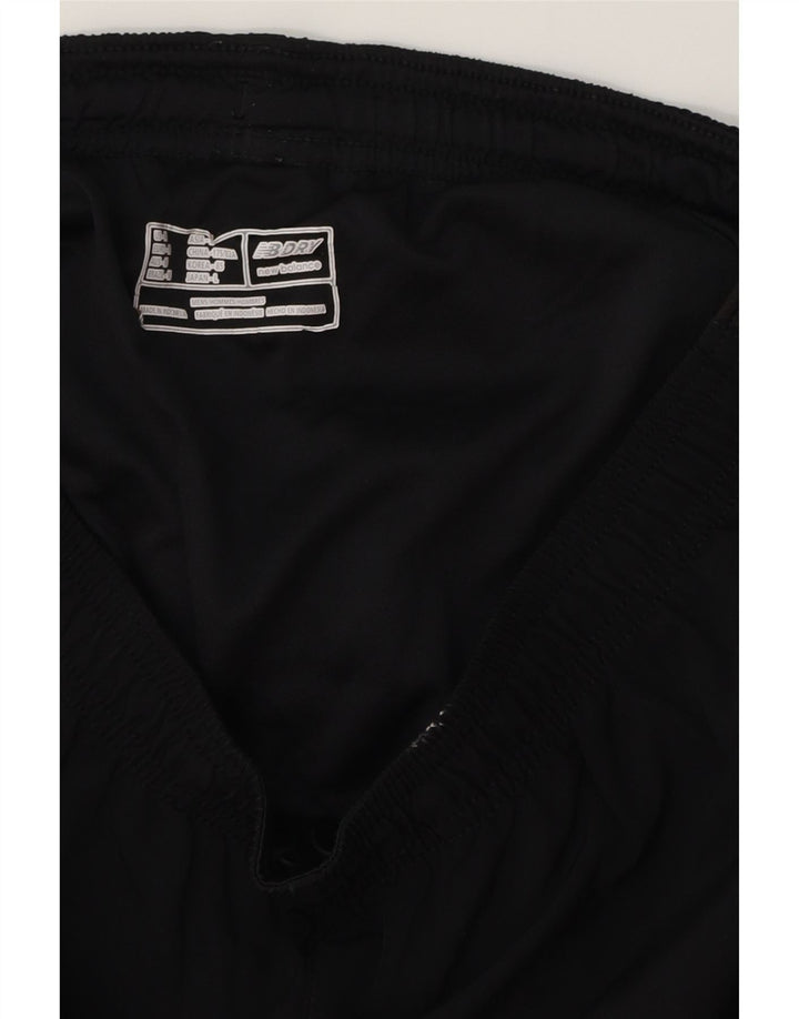New Balance Mens Sport Shorts Large Black Colourblock Polyester