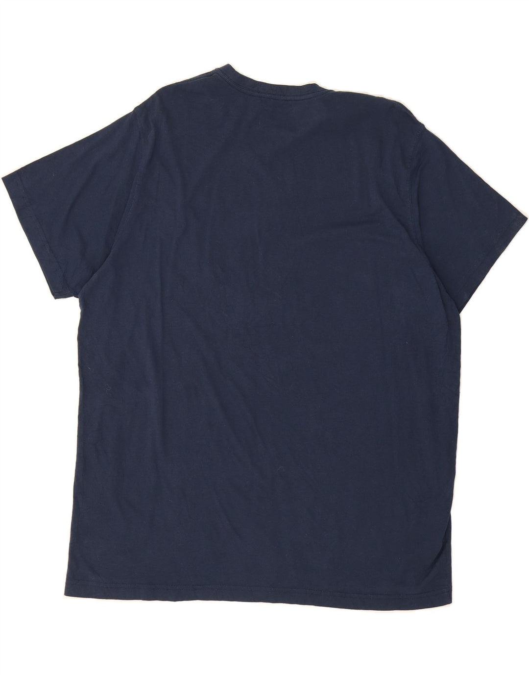 EDDIE BAUER Mens T-Shirt Top 2XL Navy Blue Cotton Vintage Eddie Bauer and Second-Hand Eddie Bauer from Messina Hembry 