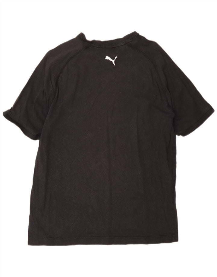 Puma Mens Graphic T-Shirt Top Large Grey