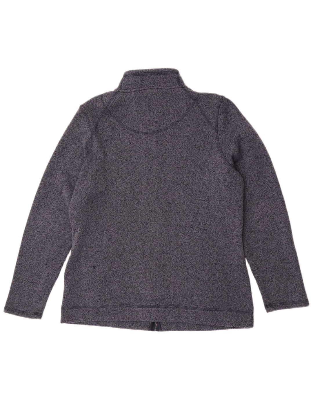 Weird Fish Womens Tracksuit Top Jacket UK 16 Large Blue Flecked Polyester