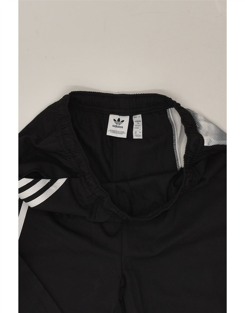 ADIDAS Mens Tracksuit Trousers Small Black Polyester | Vintage Adidas | Thrift | Second-Hand Adidas | Used Clothing | Messina Hembry 