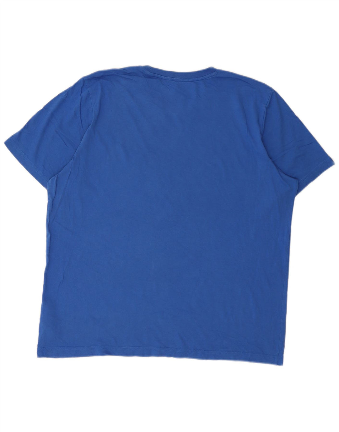 ADIDAS Mens Regular Fit Graphic T-Shirt Top Large Blue Cotton