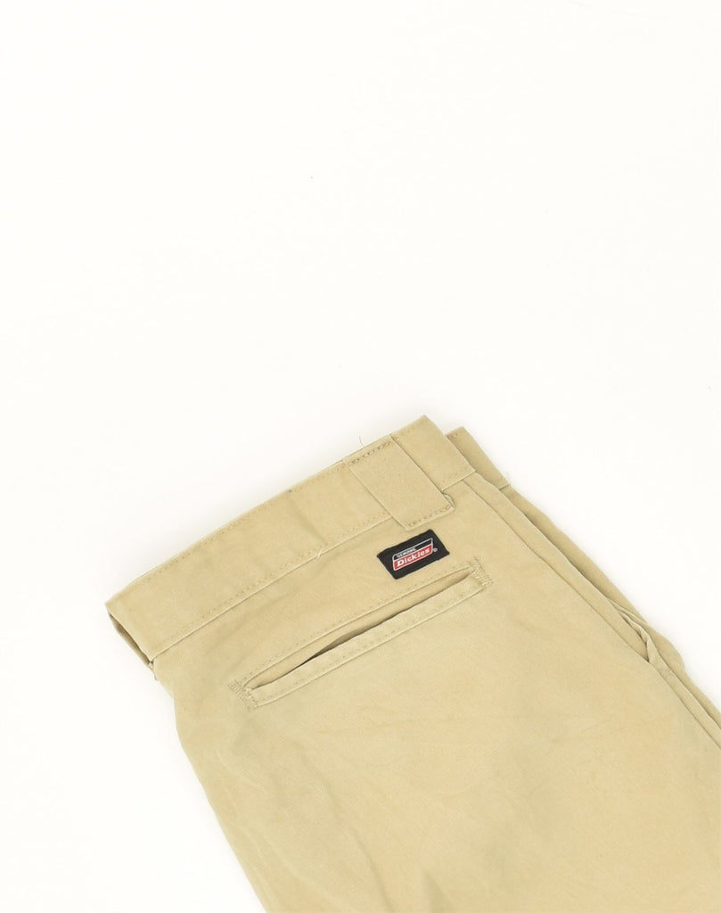 DICKIES Womens Slim Chino Trousers W30 L27  Beige Cotton | Vintage Dickies | Thrift | Second-Hand Dickies | Used Clothing | Messina Hembry 