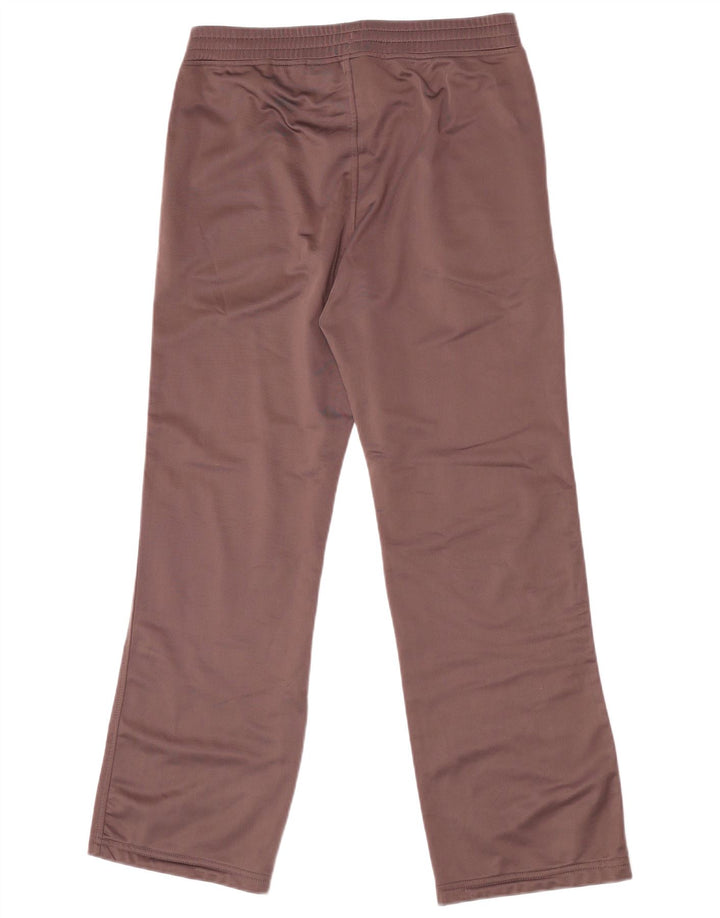 Diadora Womens Tracksuit Trousers UK 10 Small Brown Polyester