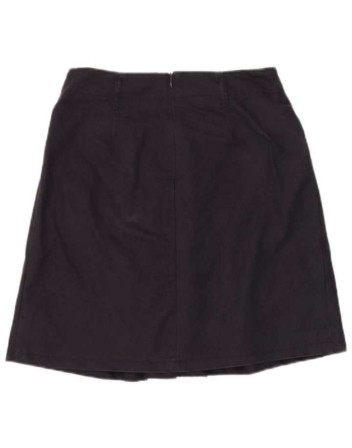 Zara Womens A-Line Skirt Medium W28  Navy Blue